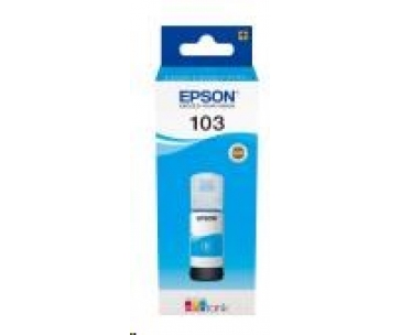 EPSON ink bar 103 EcoTank Cyan ink bottle