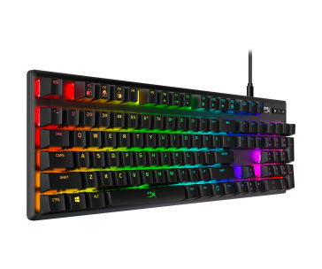 HyperX Alloy Origins Mechanical Gaming Keyboard, HX Aqua-US