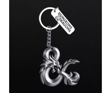 Konix Dungeons & Dragons "3D Logo" Metal Keychain