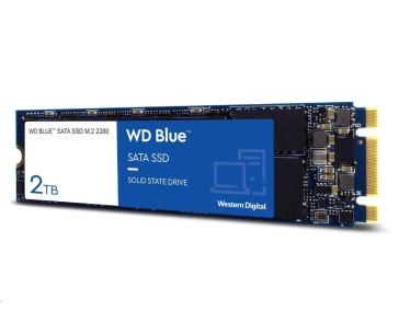 WD BLUE SSD 3D NAND WDS200T3B0B  2TB M.2 SATA, (R:560, W:530MB/s)