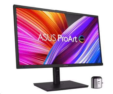 ASUS LCD 27” PA27DCE-K ProArt 3840x2160 4K OLED, 99% DCI-P3, HDR-10,USB-C PD 80W, 3xHDMI, DP, REPRO, Hardware Calibratio