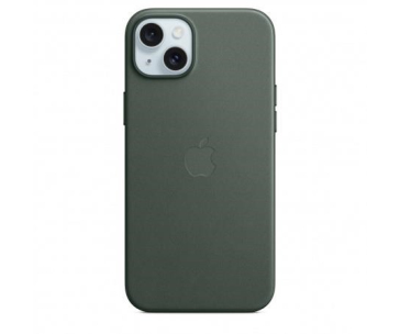 APPLE iPhone 15 Plus FineWoven Case with MagSafe - Evergreen