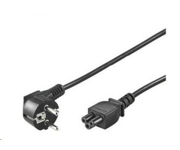 PREMIUMCORD Kabel napájecí 230V pro NTB (3pin, Schuko, trojlístek) 5m