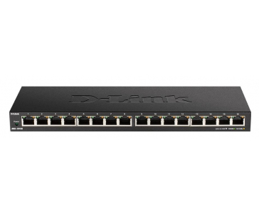 D-Link DGS-1016S 16-port Gigabit Ethernet Switch, fanless