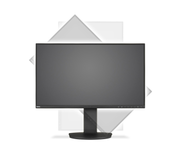 Sharp MT 27" MultiSync EA272Q, IPS TFT, 2560x1440, 350nit, 1000:1, 6ms, DP, HDMI, USB-C, USB, DVI-D, Černý