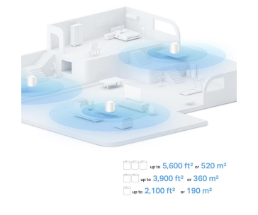 TP-Link Deco X10(1-pack) WiFi6 Mesh (AX1500, 2,4GHz/5GHz, 2xGbELAN/WAN)