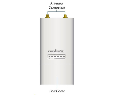 UBNT airMAX Rocket M2 [Client/AP/Repeater, 2,4 GHz, 802.11b/g/n, 28dBm, 2xRSMA] - rozbaleno