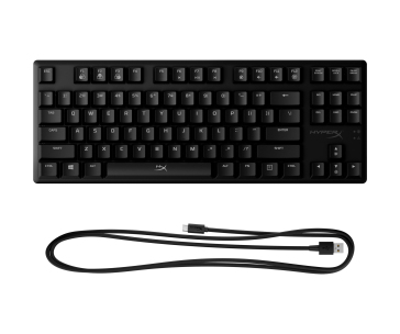 BAZAR - HyperX Alloy Origins Core Mechanical Gaming Keyboard, HX Aqua-US - Poškozený obal (Komplet)