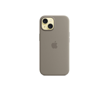 APPLE iPhone 15 Silicone Case with MagSafe - Clay