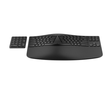 HP 960 Black Ergonomic Wireless Keyboard - bezdrátová ergonomická klávesnice CZ/SK