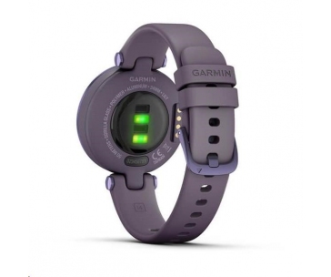 Garmin hodinky Lily Sport Midnight Orchid/Orchid Silicone Band