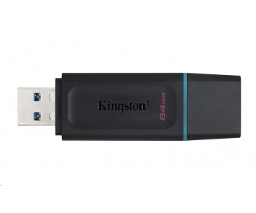 Kingston Flash Disk 64GB USB3.2 Gen 1 DataTraveler Exodia (Black + Teal)