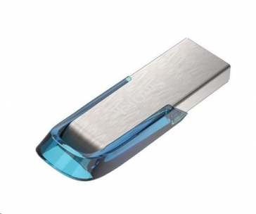 SanDisk Flash Disk 64GB Ultra Flair, USB 3.0, tropic modrá