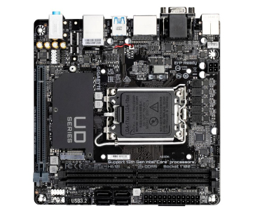 GIGABYTE MB Sc LGA1700 H610I, Intel H610, 2xDDR5, 2xDP, 1xHDMI, 1xVGA, Mini-ITX