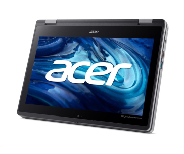 ACER NTB EDU TravelMate Spin B3 (TMB311RN-33-TCO-C0QL),Intel N100,11.6" FHD,4GB,128G SSD,Intel UHD,W11P,ShaleBlack