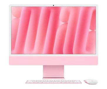 Apple iMac 24'' 4.5K display M4 chip 10-core CPU and 10-core GPU, 24GB, 512GB SSD - Pink