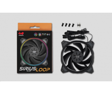 IN WIN Ventilátor Sirius Loop ASL120, RGB, Single pack