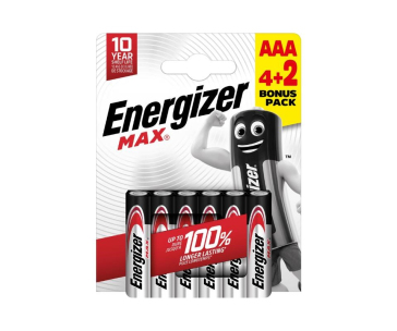 Energizer LR03/6 Max AAA 6 pack