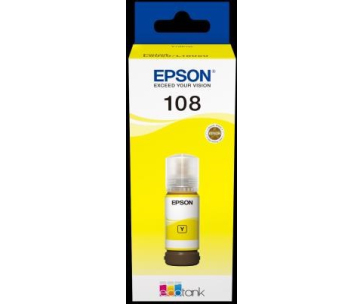 EPSON 108 EcoTank Yellow ink bottle