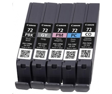 Canon CARTRIDGE PGI-72 PBK/GY/PM/PC/CO MULTI-PACK pro PIXMA PRO-10, PRO-10S (165 str.)