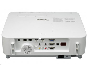 SHARP/NEC projektor P554U, 1920x1200, 5300ANSI, 20000:1, HDMI, D-sub, RCA, RJ45, REPRO 20W