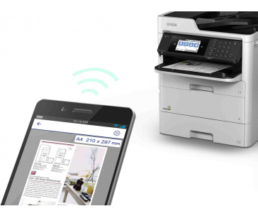 EPSON tiskárna ink WorkForce Pro WF-C579RDWF, RIPS, 4v1, A4, 24ppm, Ethernet, WiFi (Direct), Duplex