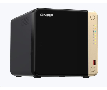 QNAP TS-464-8G (4C/CeleronN5095/2,9GHz/8GBRAM/4xSATA/2xM.2/2x2,5GbE/2xUSB2.0/2xUSB3.2/1xPCIe/1xHDMI)