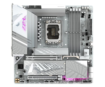 GIGABYTE MB Sc LGA1851 Z890M A ELITE WF7 ICE, Intel Z890, 4xDDR5, 1xDP, 1xHDMI, 1xThunderbolt, WiFi, mATX