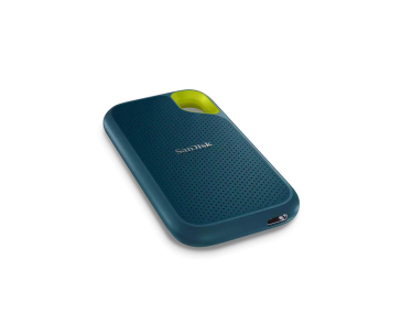 SanDisk externí SSD 1TB Extreme Portable, (R1050 / W1000MB/s), USB 3.2 světle modrá