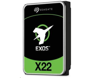 SEAGATE HDD 22TB EXOS X22, 3.5", SATAIII, 512e, 7200 RPM, Cache 512MB