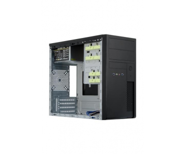 CHIEFTEC skříň Mesh Series/Minitower, XT-01B-OP, Black, USB 3.0, bez zdroje