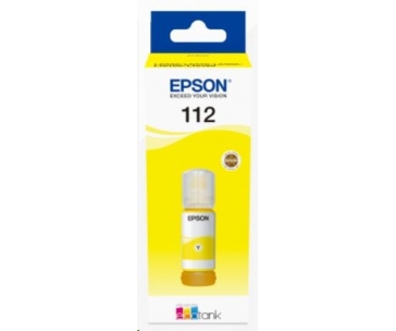 EPSON ink bar 112 EcoTank Pigment Yellow ink bottle