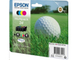 BAZAR - EPSON ink Multipack 4-colours "Golf" 34 DURABrite Ultra Ink - Poškozený obal (Komplet)