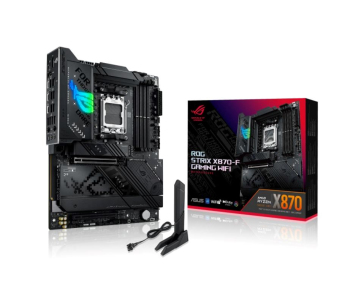 ASUS MB Sc AM5 ROG STRIX X870-F GAMING WIFI, AMD X870, 4xDDR5, 1xDP, 1xHDMI, 1xThunderbolt, WiFi