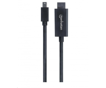 MANHATTAN Kabel Mini DisplayPort na HDMI (4K@60Hz), 1.8m, černý