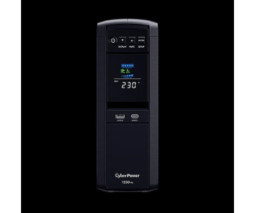 CyberPower PFC SineWave LCD GP UPS 1350VA/810W, Schuko zásuvky - Rozbaleno - BAZAR