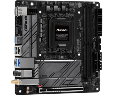 ASRock MB Sc LGA1700 Z790M-ITX WIFI, Intel Z790, 2xDDR5, 1xDP, 1xHDMI, WI-FI, mini-ITX