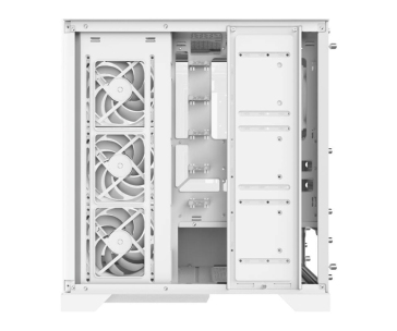 ADATA XPG case INVADER X Mid-Tower, bez zdroje, 5x 120mm Fan, Bílá