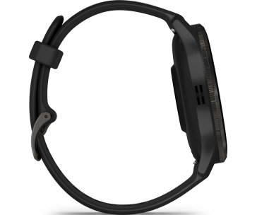 Garmin Venu® 3, Slate/Black, Silicone band