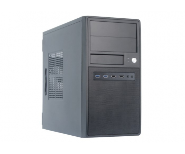 CHIEFTEC skříň Mesh Series/mATX, CT-04B-OP, Black, USB 3.0, bez zdroje