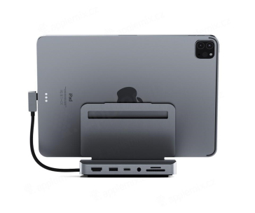 Satechi Aluminium Stand & Hub USB-C PD 60W 4K HDMI 60Hz, vesmírně šedá