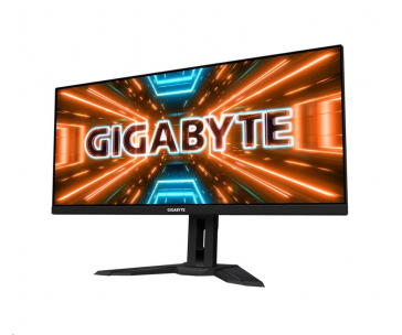 GIGABYTE LCD - 34" Gaming monitor M34WQ, SS IPS, 3440 x 1440 WQHD 21:9, 144Hz, 1000:1, 400cd/m2, 1ms, 2xHDMI, 1xDP