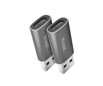 TRUST Adaptér Calyx USB-A na USB-C, 2ks