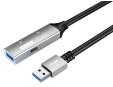 PremiumCord USB 3.2. repeater a prodlužovací kabel Male-Female, 5Gbps Aluminium 10m