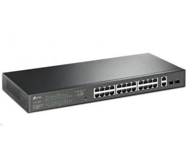 TP-Link Easy Smart switch TL-SG1428PE (26xGbE, 2xSFP, 24xPoE+, 250W)