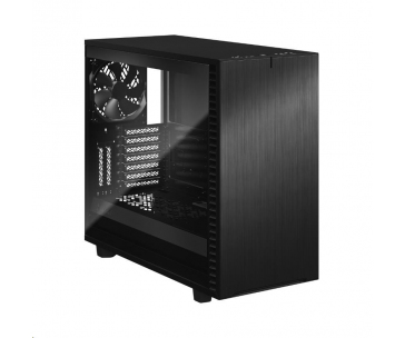 FRACTAL DESIGN skříň Define 7 Light Tempered Glass Midi Tower, černá, bez zdroje