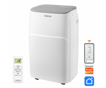 EVOLVEO Salente SummerICE12, chytrá mobilní klimatizace, 12000 BTU, WiFi+Bluetooth, dálk. ovl.