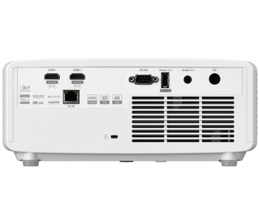 Optoma projektor UHZ66 (DLP, LASER, FULL 3D, UHD, 4000 ANSI, 500 000:1, HDMI, RS232, LAN, 1x15W speaker), rozbalen