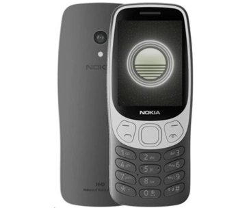 Nokia 3210 Dual SIM, 4G, černá, (CZ, SK, HU)