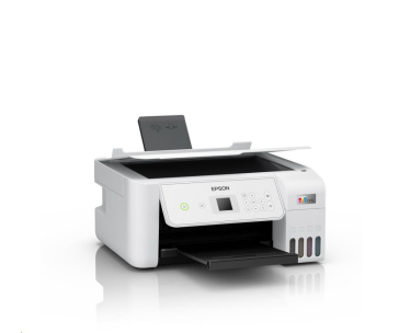 EPSON tiskárna ink EcoTank L3286, 5760x1440dpi, A4, 33ppm, USB, Wi-Fi, sken, bílá